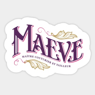 Maeve (Dark) Paladins Champion Logo Sticker